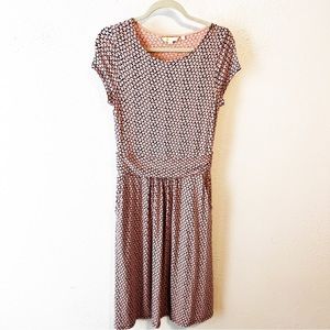 Boden Amelia floral jersey viscose dress size 10